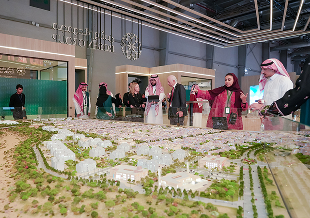 ROSHN’s stand at last year’s show. 