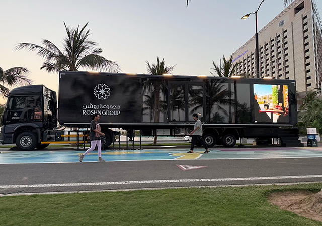  A ‘Truck’ at Cityscape Global will offer visitors an insight into its communities.