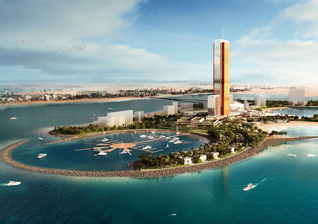Wynn Al Marjan Island. scheduled for completion in early spring 2027.
