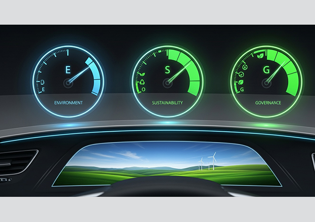 A car dashboard tells us about speed, fuel, and engine health, ESG tells us how businesses and governments are performing in protecting environment and people.