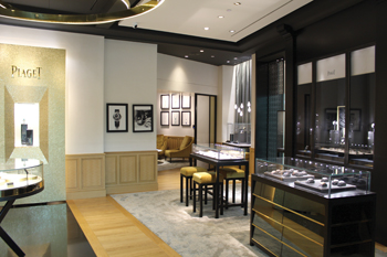 AWD did a full fit-out for a high-end jewellery shop.