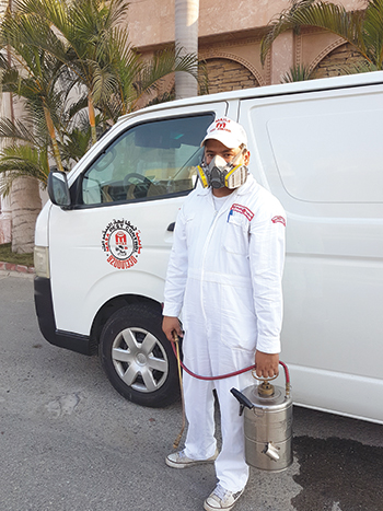 Masa service technicians ... well qualified.