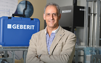 Nassar ... Geberit invests heavily in research.