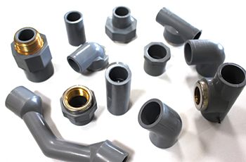 Gulfplas manufactures a wide range of fittings including PPR and cPVC with brass inserts.