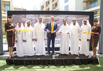 Officials inaugurate the Etihad Eco Residence