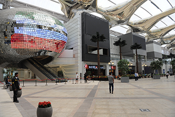The concept of open streets retail under a translucent roof ... setting new standards of contemporary building.