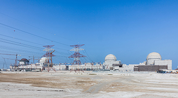 Barakah Nuclear Energy Plant ... work is 90 per cent complete.