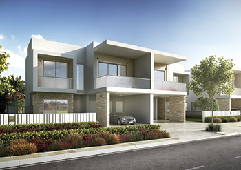 Aldar Properties’ Yas Acres golf and waterfront development.