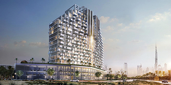 Fawad Azizi Residence by Azizi Developments at Dubai Healthcare City.