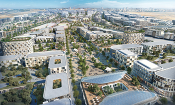 The Business Park ... 500,000 sq m of office space.