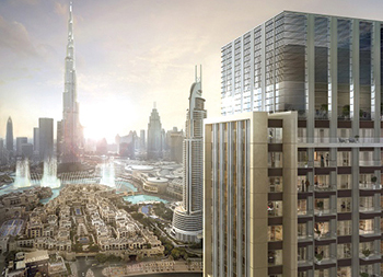 Burj Royale ... unobstructed views of Burj Khalifa and Dubai Fountain.