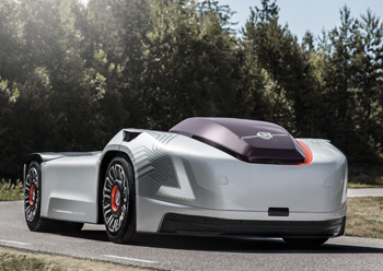 Volvo’s autonomous vehicles ... designed for a safer and cleaner future.