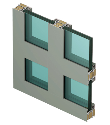 The CS 77-FP composite window.