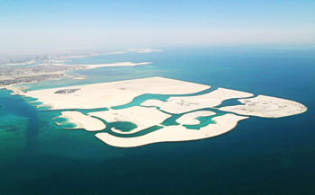 Diyar Al Muharraq ... an overview of land reclaimed.