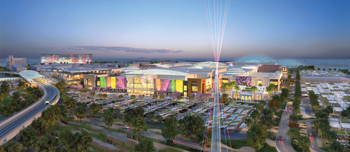 An artist’s impression of the mall.