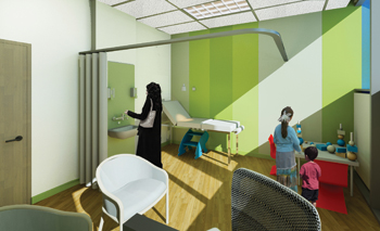 SSH maintained a child-friendly environment throughout its design.