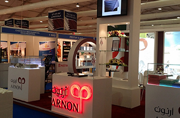 Arnon Plastic Industries’ stand at The Big 5 Saudi, which was held in Jeddah last month.