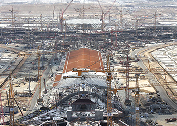 King Abdulaziz International Airport in Jeddah ... under way.