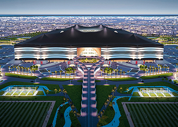 Al Bayt stadium, Qatar.