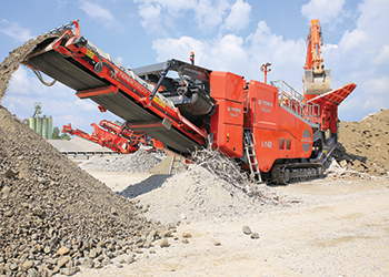 Prototype of the I-140 impact crusher ... set for launch by year-end.