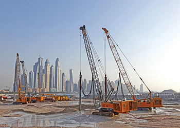 Bauer at the Palm Jumeirah in Dubai.