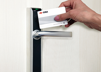 Electronic key cards ... from CISA.