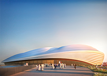 Al Wakrah Stadium.