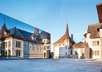 The Bern Historical Museum in Switzerland ... CW-50 installed.