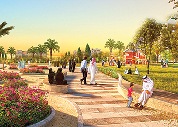 Samaya will have lush green open areas.