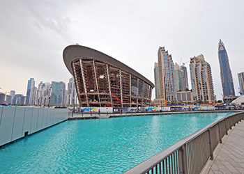 Dubai Opera House ... Mapei supplied grouts and finishes.