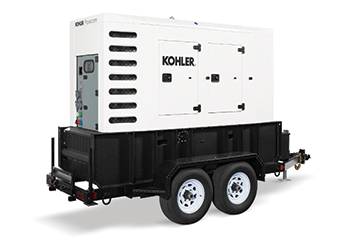 A new mobile generator ... equipped with a rugged trailer and patented durable enclosure.