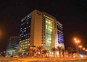 The Jahra Court Complex ... features an automated car park.