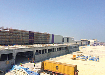 The upcoming Mondelez factory.