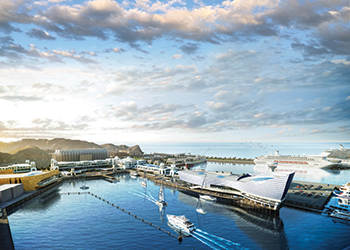 Sultan Qaboos Waterfront Development ... an ambitious urban redevelopment initiative.