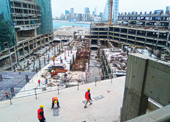 Work under way at Villamar ... Al Hamad aims to deliver Phase One by Q2 2018.