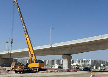 Abu Dhabi Airport road ... $185-million upgrade.