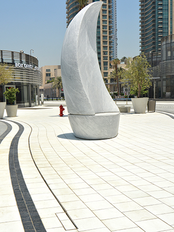 The XDubai Kite Beach Skatepark is the largest of its kind in the region.