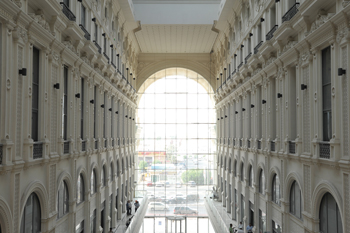 The Galleria is spread over nine double-height floors.